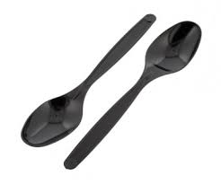 Abo Saham Black Food Spoons 20*50 Pack