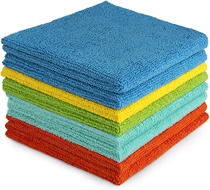 Microfiber Cleaning Towels 12X