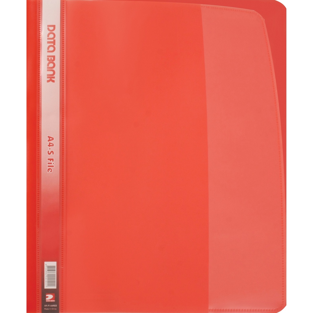 Flat File PP A4, Plastic Clip File.