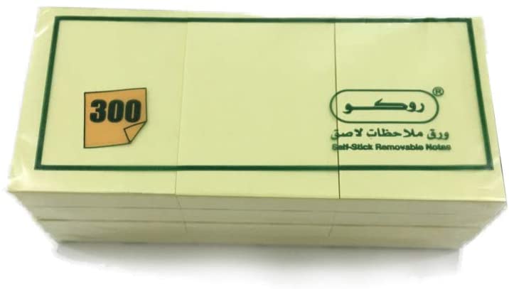 Roco POST IT 1.5 X 2" Pk/12  - USA MADE.